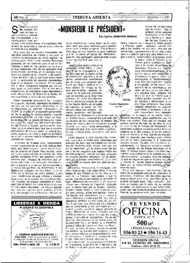 ABC MADRID 07-02-1993 página 46