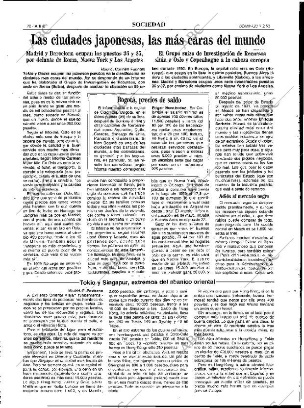 ABC MADRID 07-02-1993 página 70