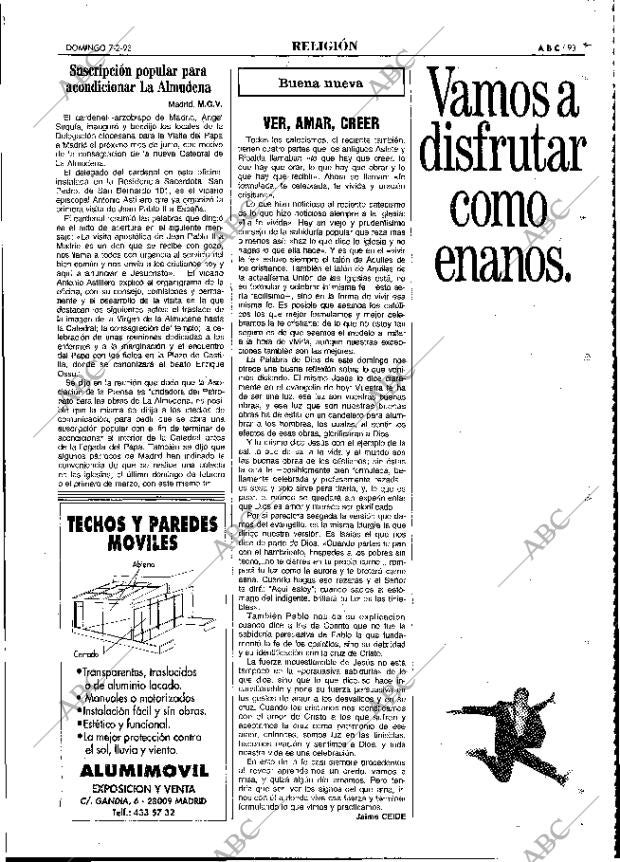ABC MADRID 07-02-1993 página 93