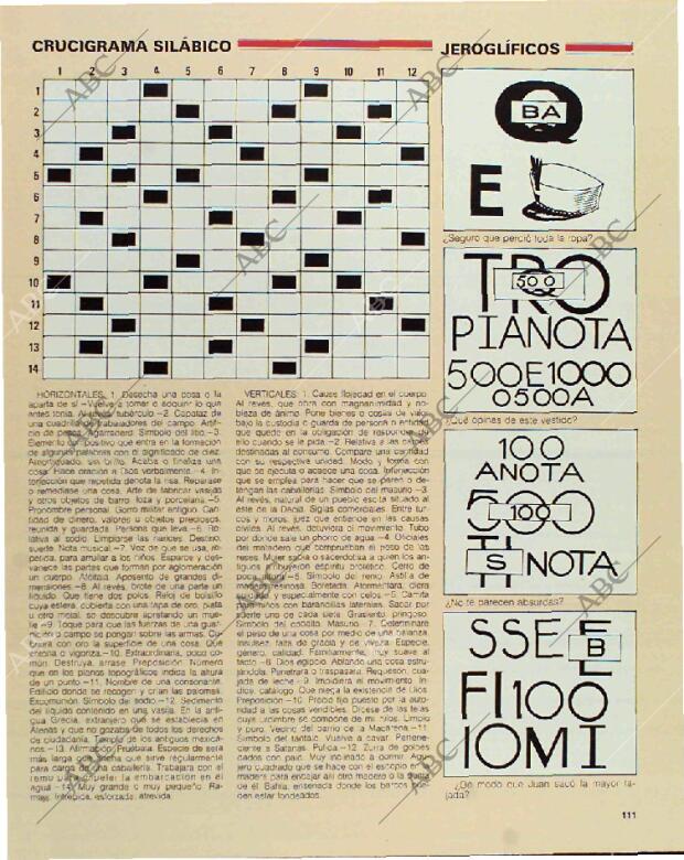 BLANCO Y NEGRO MADRID 07-02-1993 página 111