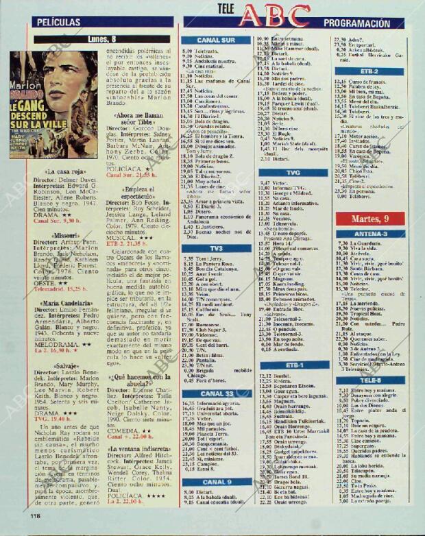 BLANCO Y NEGRO MADRID 07-02-1993 página 118