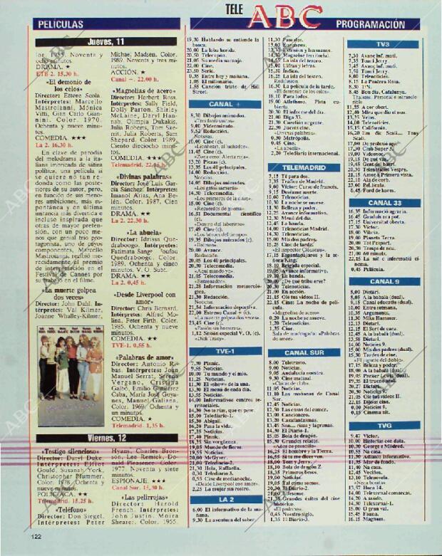 BLANCO Y NEGRO MADRID 07-02-1993 página 122