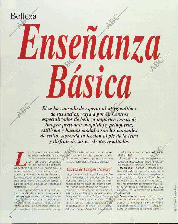 BLANCO Y NEGRO MADRID 07-02-1993 página 80