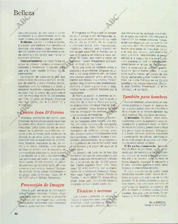 BLANCO Y NEGRO MADRID 07-02-1993 página 82