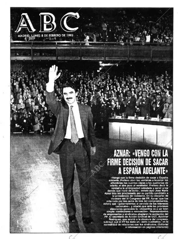 ABC MADRID 08-02-1993 página 1