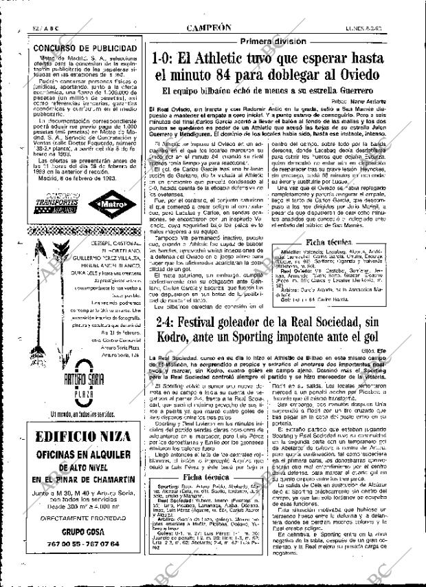ABC MADRID 08-02-1993 página 82