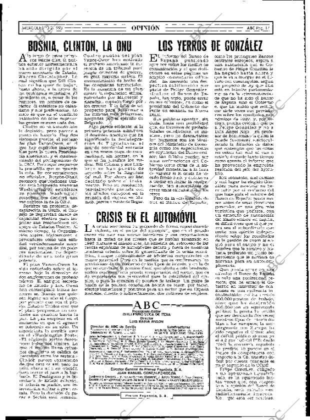 ABC MADRID 10-02-1993 página 17