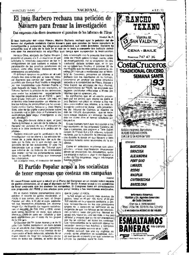 ABC MADRID 10-02-1993 página 23