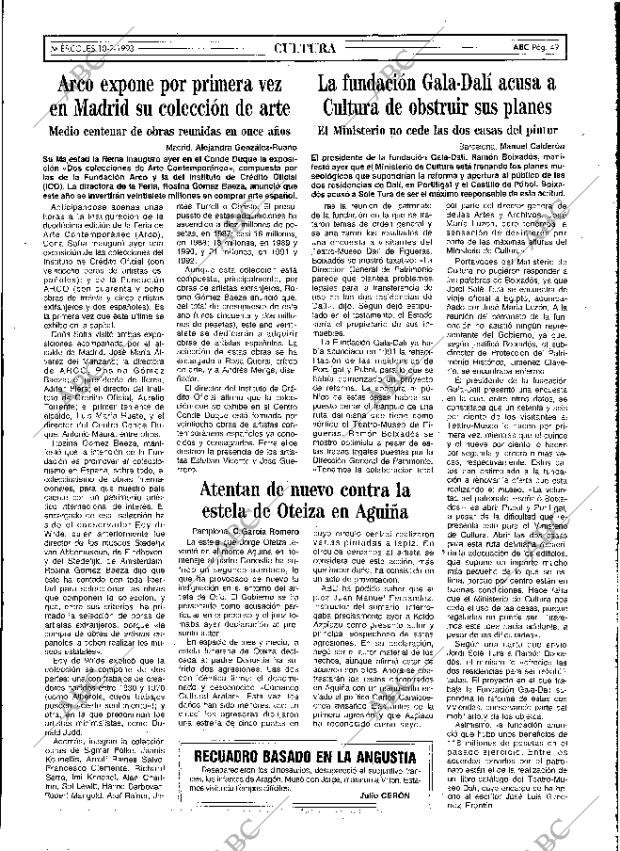 ABC MADRID 10-02-1993 página 49