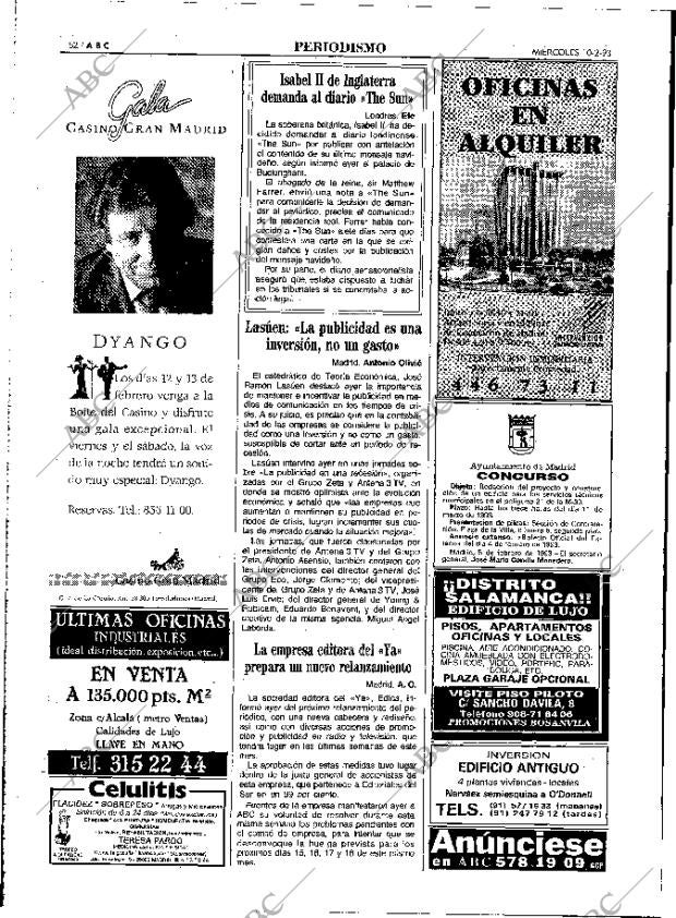 ABC MADRID 10-02-1993 página 52