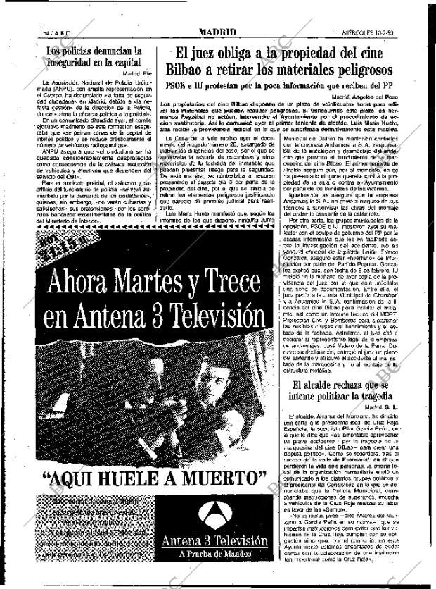 ABC MADRID 10-02-1993 página 54