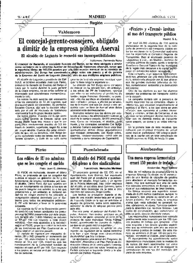 ABC MADRID 10-02-1993 página 58