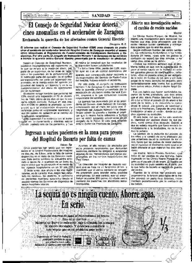 ABC MADRID 10-02-1993 página 71