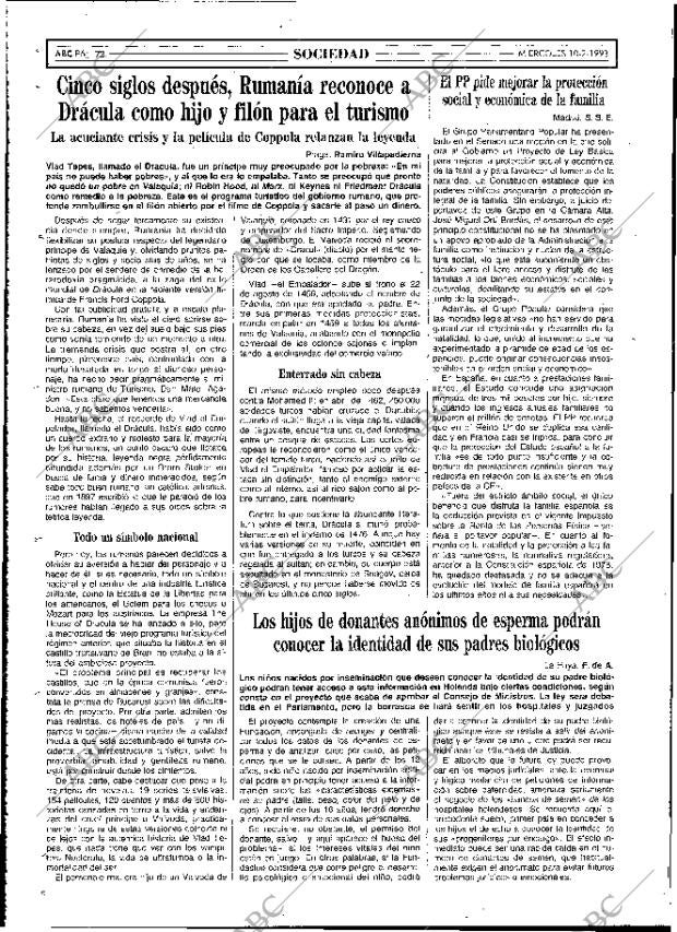 ABC MADRID 10-02-1993 página 72