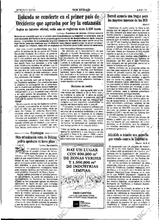 ABC MADRID 10-02-1993 página 73