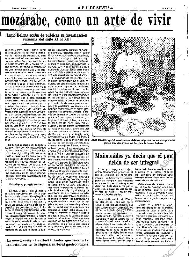 ABC SEVILLA 10-02-1993 página 53