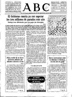 ABC SEVILLA 11-02-1993 página 15