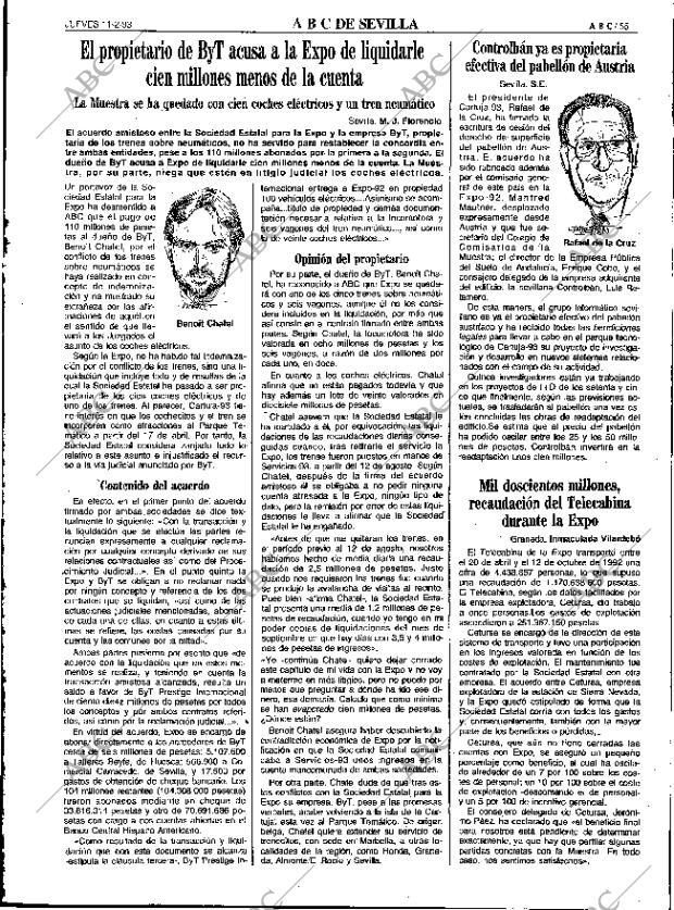 ABC SEVILLA 11-02-1993 página 55