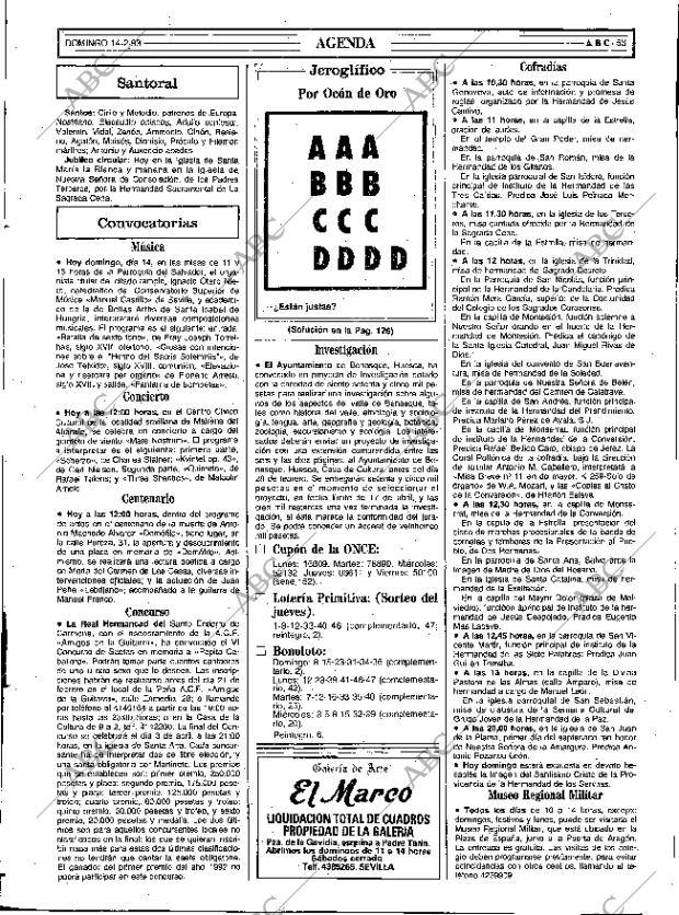 ABC SEVILLA 14-02-1993 página 53