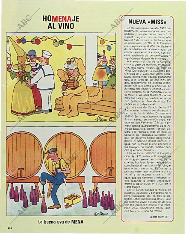 BLANCO Y NEGRO MADRID 14-02-1993 página 102