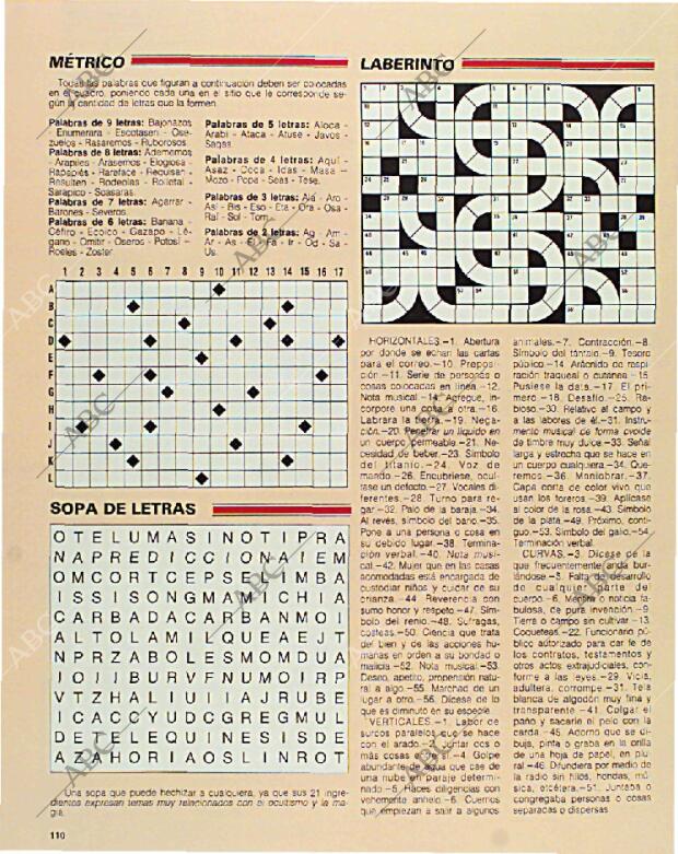 BLANCO Y NEGRO MADRID 14-02-1993 página 110