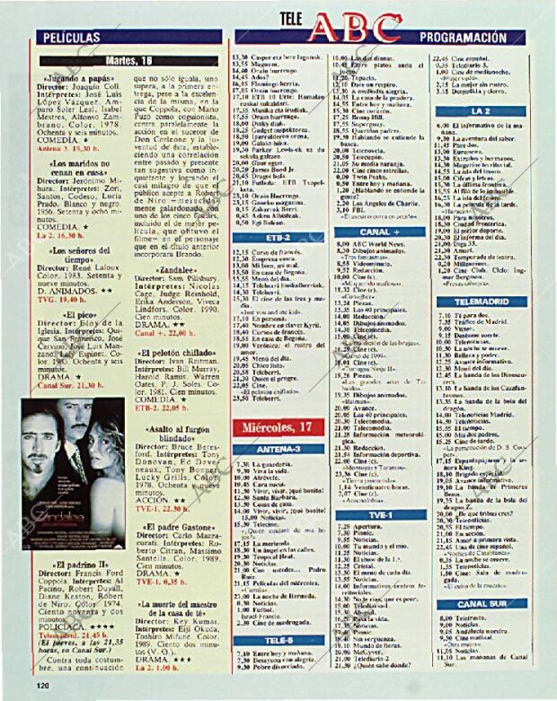 BLANCO Y NEGRO MADRID 14-02-1993 página 120