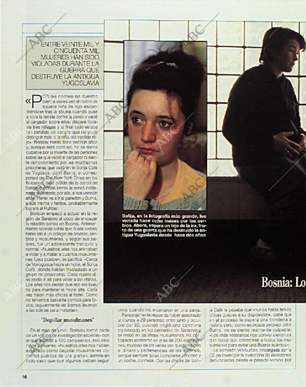 BLANCO Y NEGRO MADRID 14-02-1993 página 16