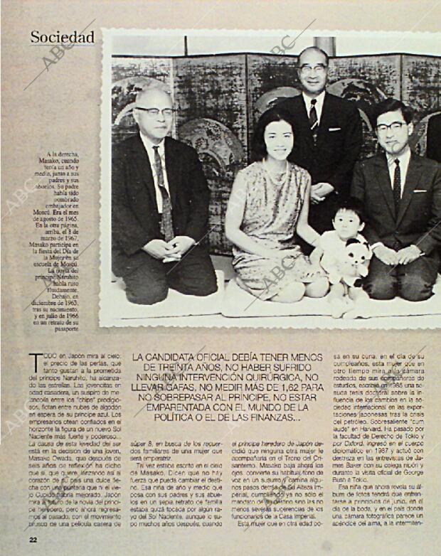 BLANCO Y NEGRO MADRID 14-02-1993 página 22