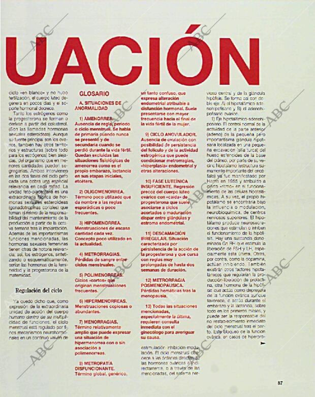 BLANCO Y NEGRO MADRID 14-02-1993 página 87