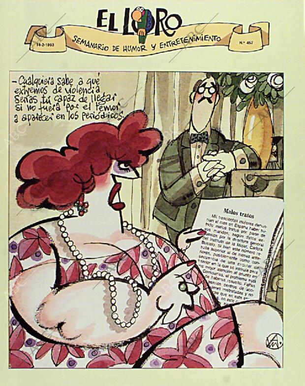 BLANCO Y NEGRO MADRID 14-02-1993 página 99