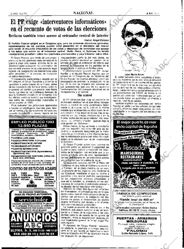 ABC MADRID 15-02-1993 página 31