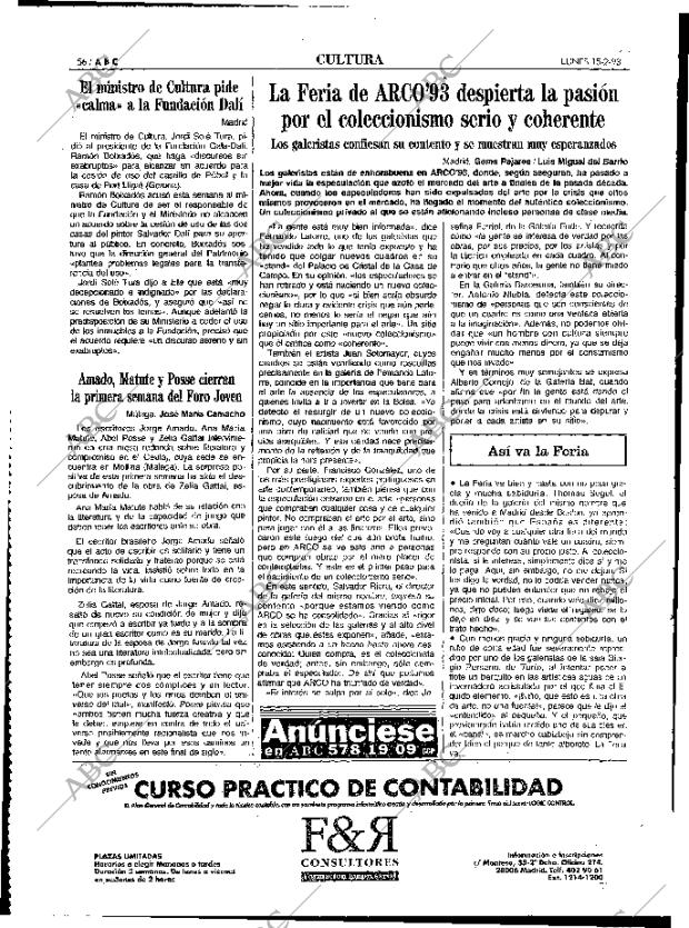 ABC MADRID 15-02-1993 página 56