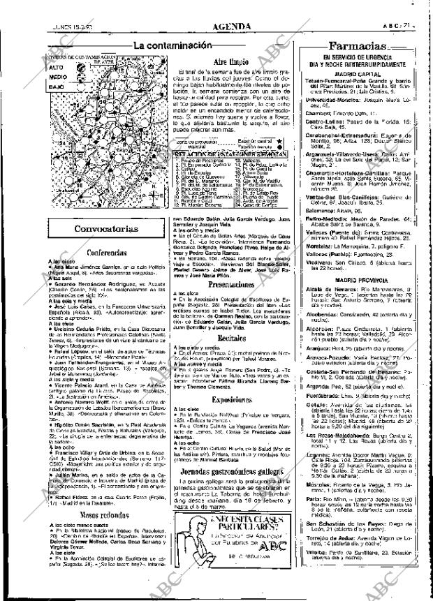 ABC MADRID 15-02-1993 página 71