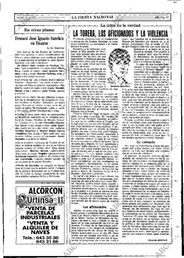 ABC MADRID 15-02-1993 página 99