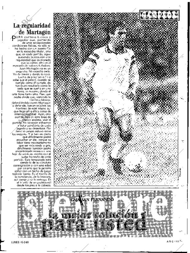 ABC SEVILLA 15-02-1993 página 111