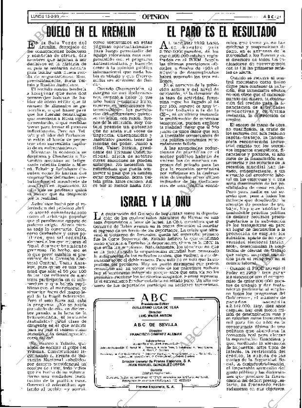 ABC SEVILLA 15-02-1993 página 21