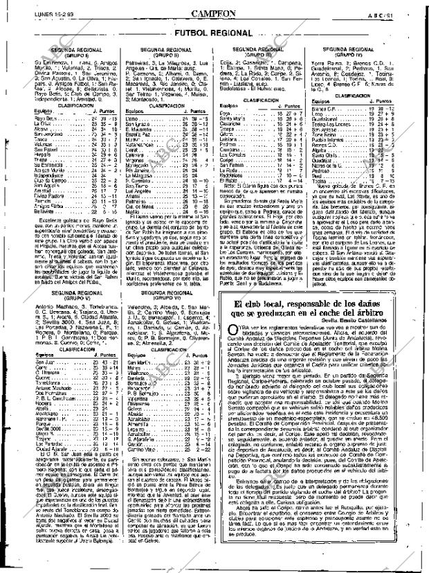 ABC SEVILLA 15-02-1993 página 91