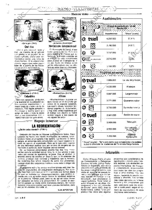 ABC MADRID 18-02-1993 página 124