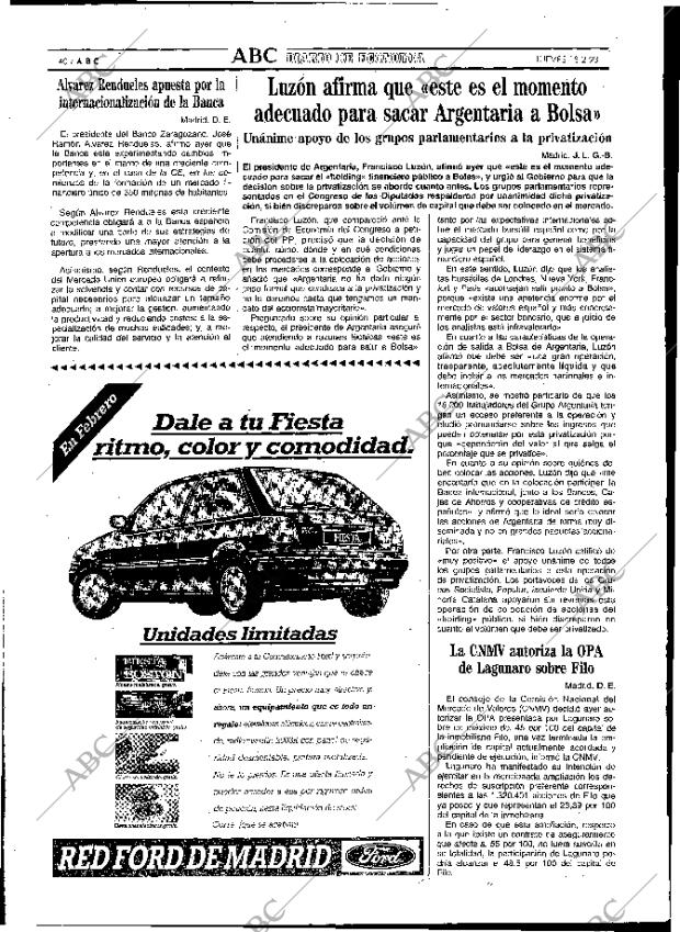 ABC MADRID 18-02-1993 página 40