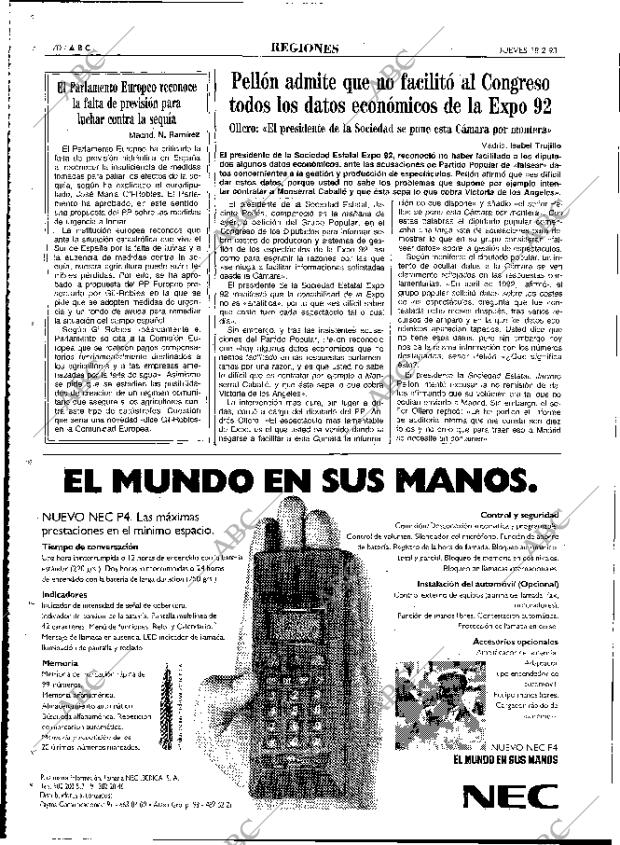 ABC MADRID 18-02-1993 página 70