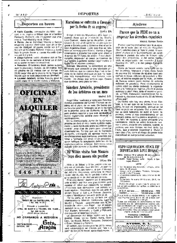 ABC MADRID 18-02-1993 página 84