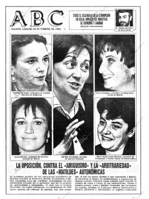 ABC MADRID 20-02-1993 página 1