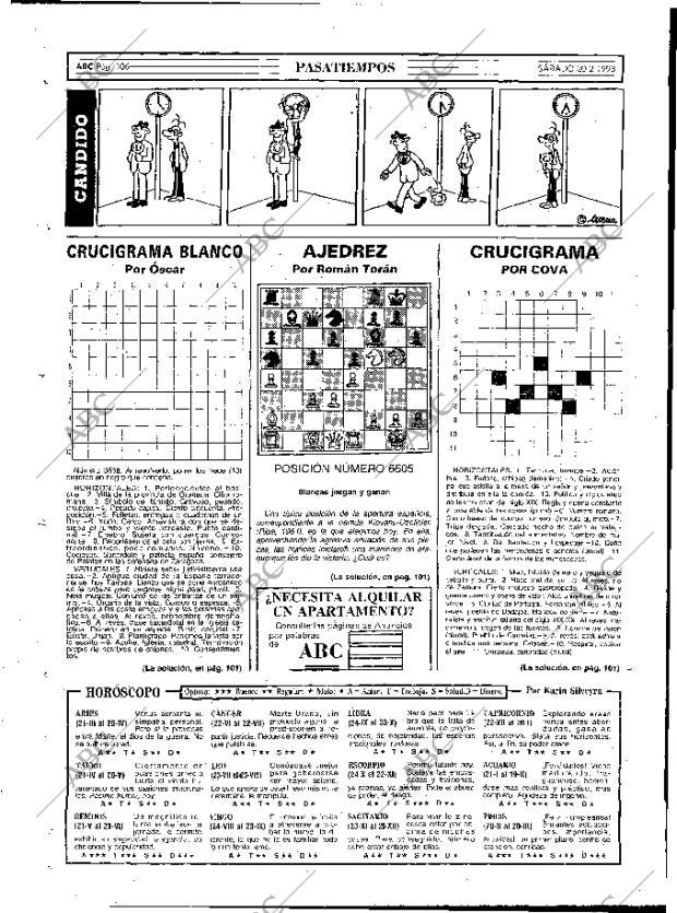 ABC MADRID 20-02-1993 página 106