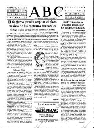 ABC MADRID 20-02-1993 página 15
