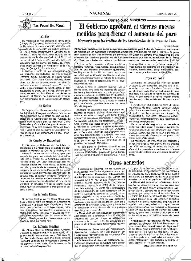 ABC MADRID 20-02-1993 página 22