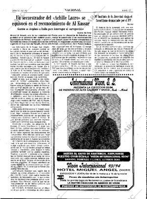ABC MADRID 20-02-1993 página 27