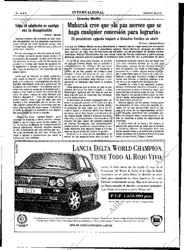 ABC MADRID 20-02-1993 página 32
