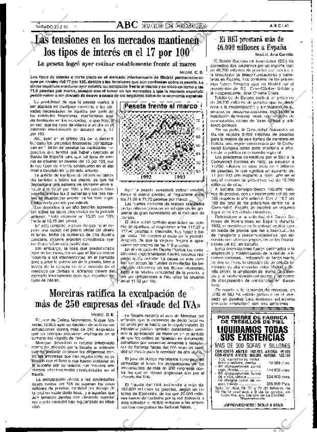 ABC MADRID 20-02-1993 página 41
