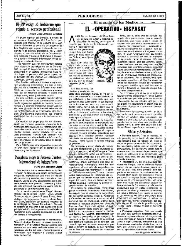 ABC MADRID 20-02-1993 página 54