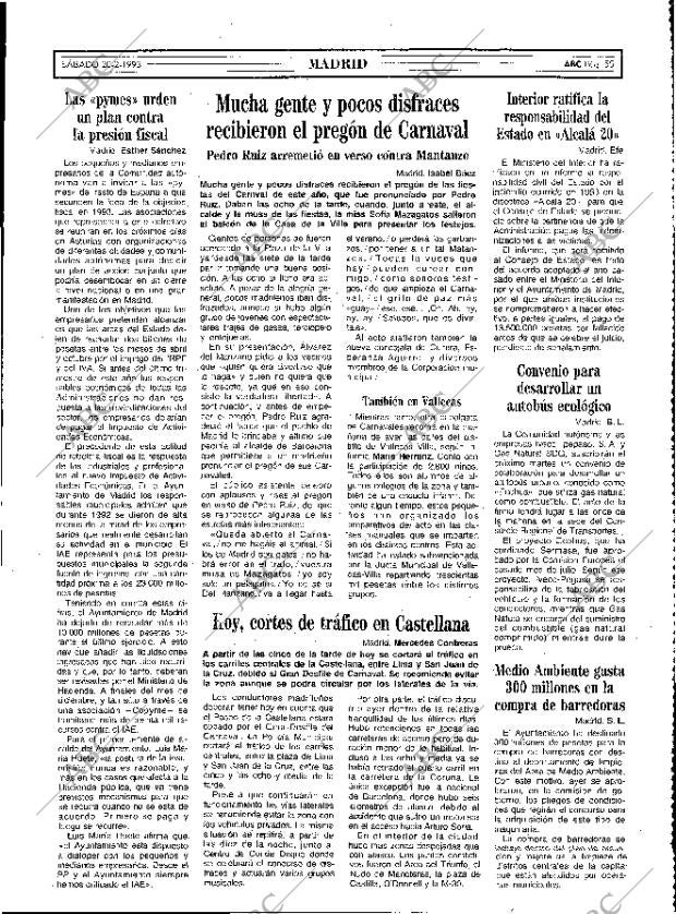 ABC MADRID 20-02-1993 página 55
